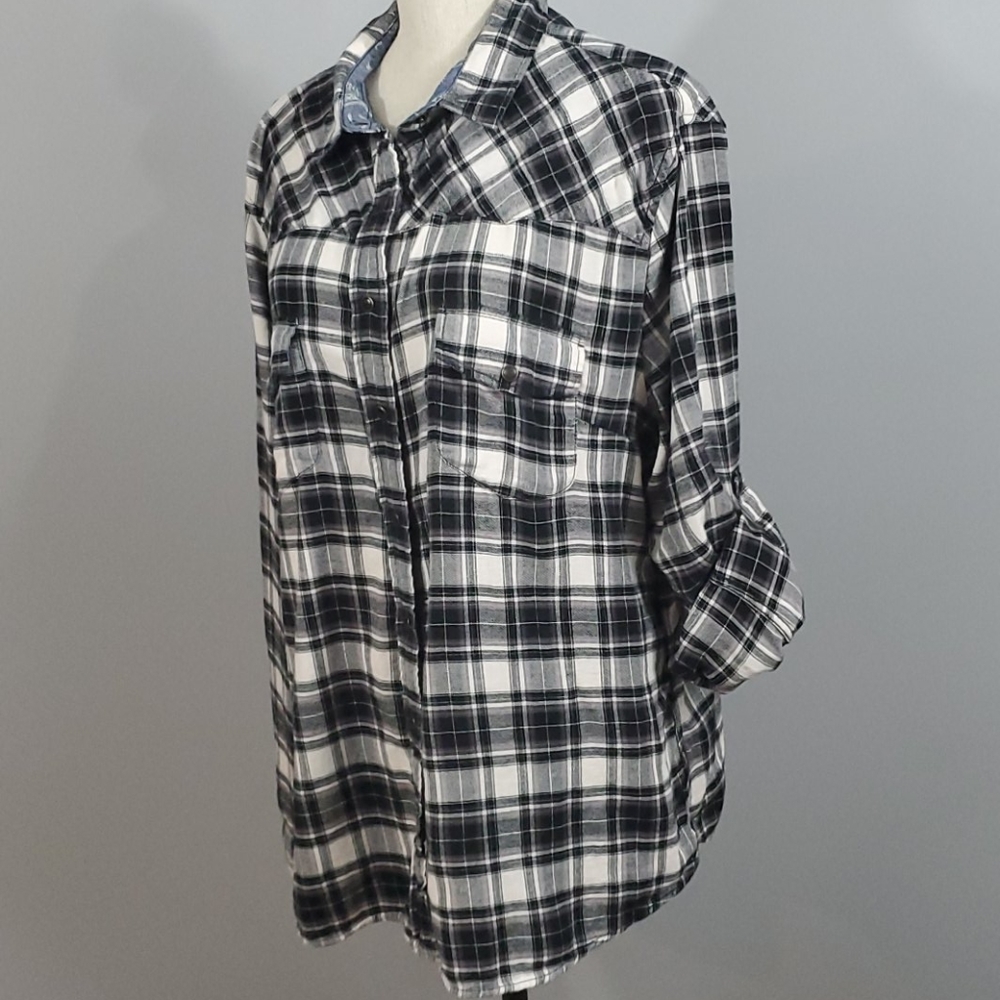 Jachs girlfriend flannel shirt